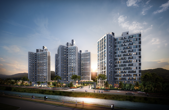 e편한세상 금산 프라임포레 석경투시도 [사진 = 대림건설]