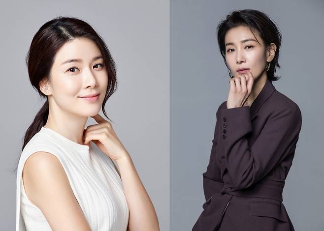 배우 이보영(왼쪽)과 김서형이 tvN 상반기 방영 예정작 '마인'(Mine)에서 호흡을 맞춘다. /사진=제이와이드컴퍼니, 이엘라이즈 제공