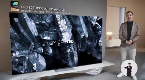 삼성 마이크로 LED TV/사진제공=삼성전자