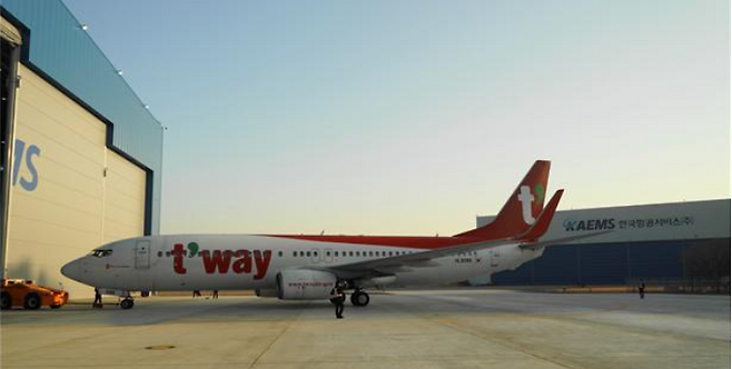 KAEMS 초도기 입고. KAEMS 제공