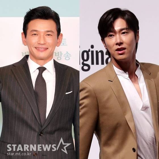 (왼쪽부터) 황정민, 유노윤호 /사진=스타뉴스