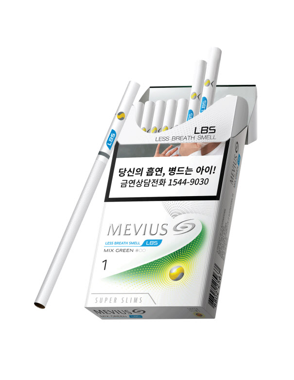 메비우스(MEVIUS) LBS 믹스그린 수퍼슬림 1mg