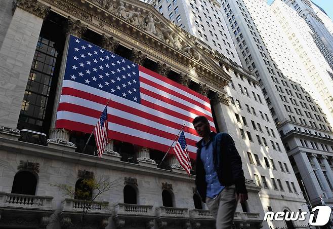 뉴욕증권거래소(NYSE). © AFP=뉴스1