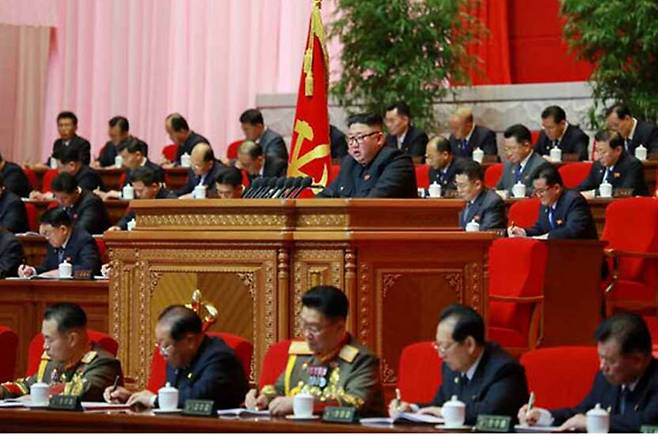 김정은 북한 국무위원장. 노동신문 홈페이지. 연합뉴스