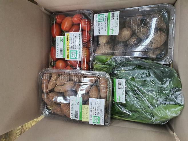 임산부 친환경 농산물 지원.