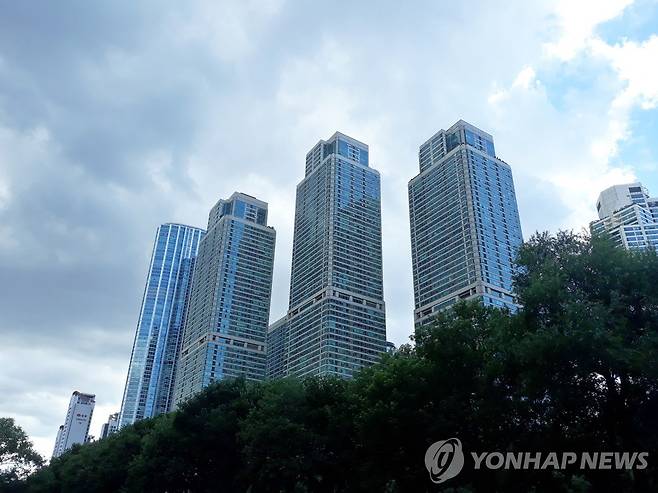 강남구 도곡동 타워팰리스 전경 [연합뉴스 자료사진]