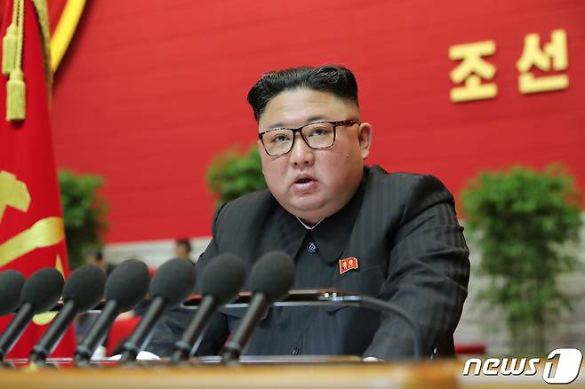 (평양 노동신문=뉴스1) = 북한은 지난 5일 개막한 노동당 제8차 대회 4일 차 일정을 소화했다.[국내에서만 사용가능. 재배포 금지. DB 금지. For Use Only in the Republic of Korea. Redistribution Prohibited] rodongphoto@news1.kr