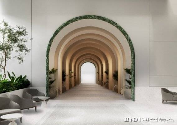 '그랜드 조선 제주' 힐 스위트 로비