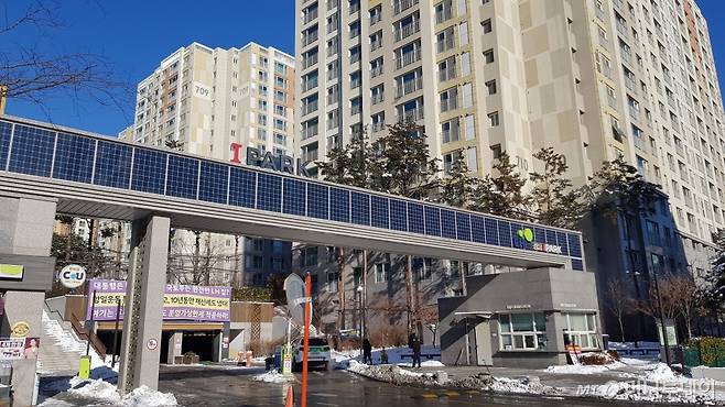 서울 강남구 자곡동 'LH강남아이파크' 모습/사진= 박미주 기자