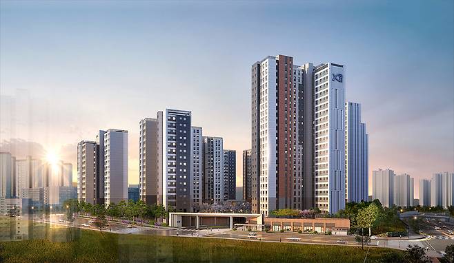 위례자이 더 시티 투시도.(제공=GS건설)© 뉴스1