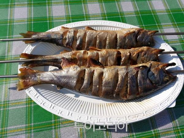산천어구이