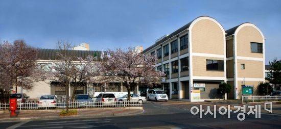 경주시보건소 전경.