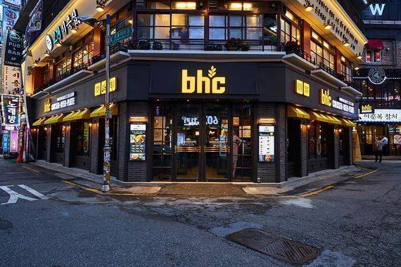 bhc치킨 종로점 매장 ⓒbhc