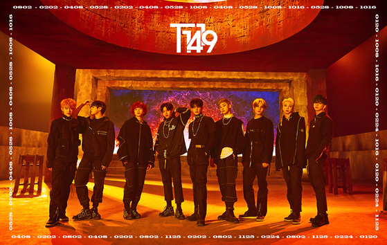 Boy band T1419 releases its debut album on Monday at 6 p.m. [MLD ENTERTAINMENT]