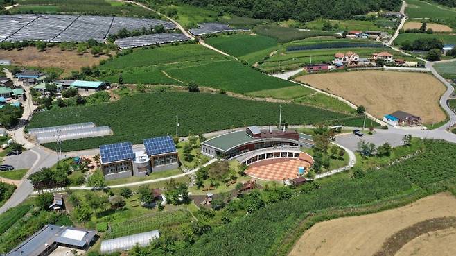 ▲ 청량산비나리마을 전경. 봉화군 제공