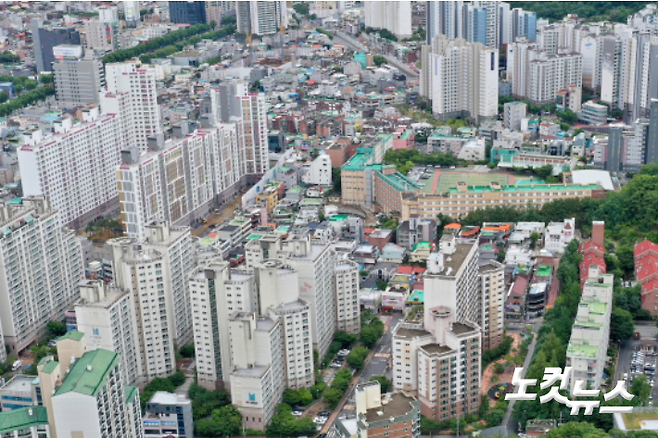 대구 아파트 단지.  자료사진