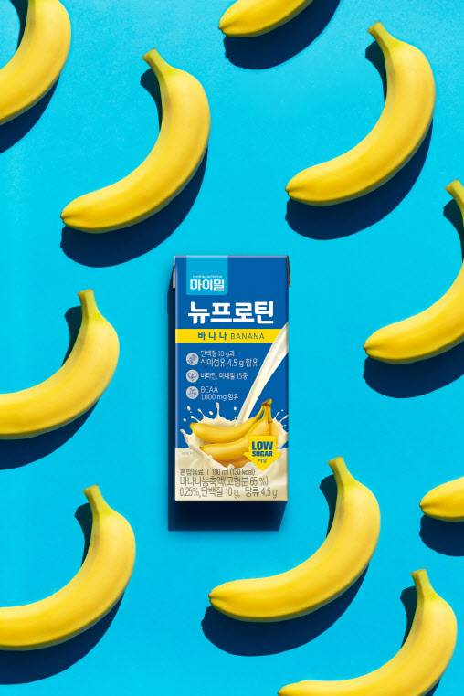 마이밀 마시는 뉴프로틴 바나나(사진=대상웰라이프)