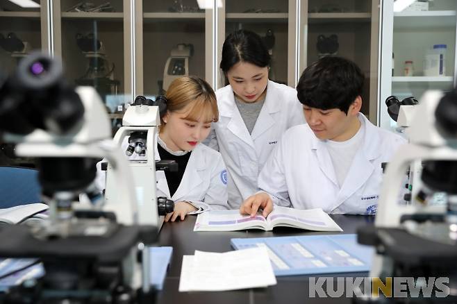 ▲상지대학교 임상병리학과.