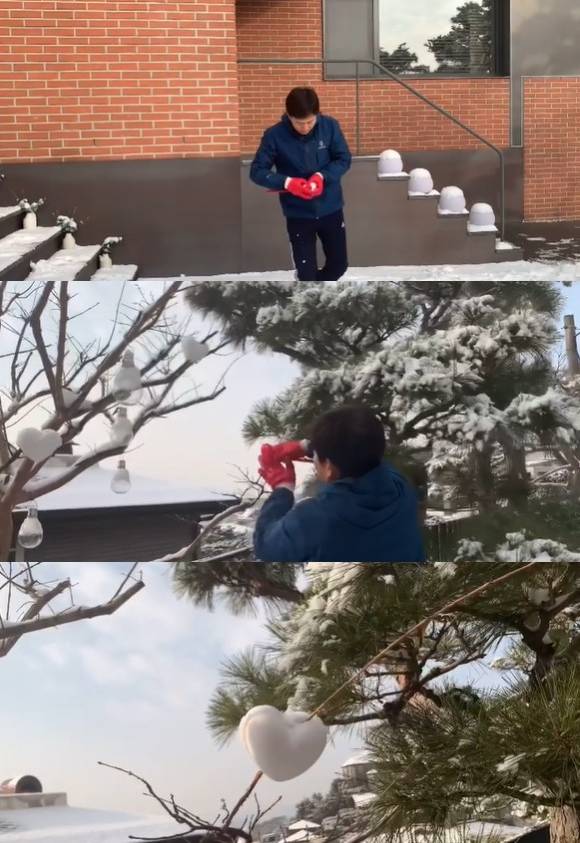 하희라 SNS 영상 갈무리 © 뉴스1