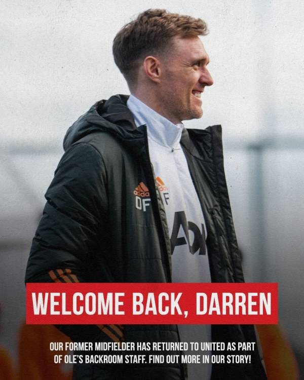 코치로 1군 팀에 복귀한 대런 플레처