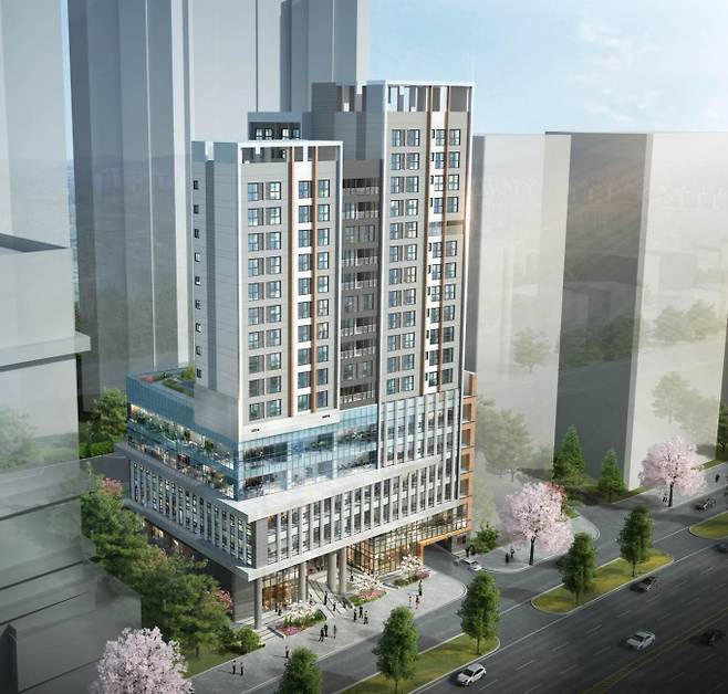 ▲콘텐츠비즈니스센터 조감도. 대구시 제공