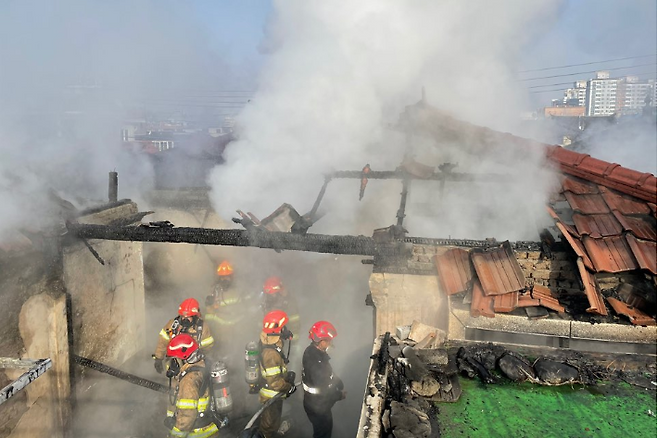 충북소방본부 제공