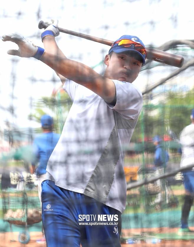 ▲ 우여곡절 끝에 자신의 경기력을 찾았던 2020년 박해민. ⓒ 스포티비뉴스 DB