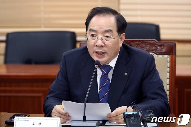 하윤수 한국교원단체총연합회(교총) 회장. 2019.12.11/뉴스1 © News1 박정호 기자