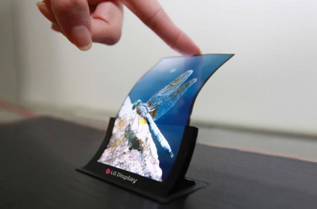 LG Display’s bendable OLED display (LG Display)