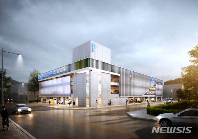 고창읍 주차타워 조감도