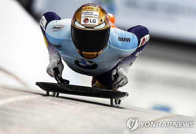 질주하는 아이언맨 [EPA=연합뉴스 자료사진]