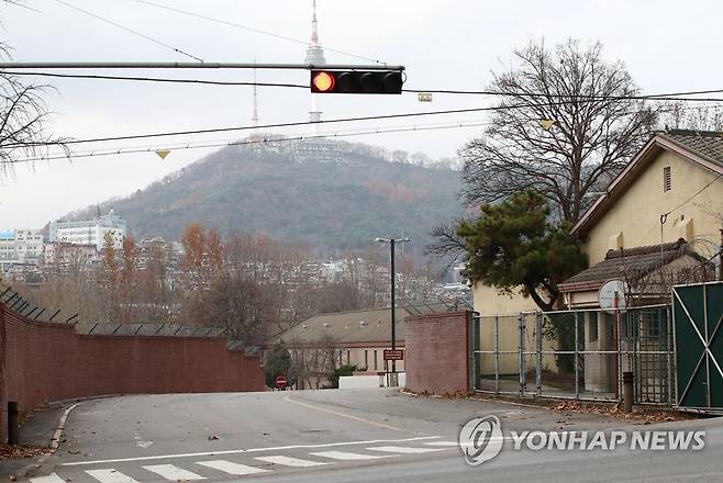 서울 용산 주한미군기지 위 사진은 아래 기사와 무관합니다.[연합뉴스 자료사진]