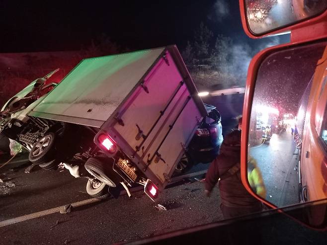 사고 현장 [대전소방본부 제공. 재판매 및 DB 금지]