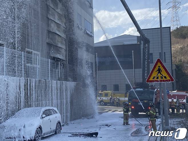 화재현장.(부산소방재난본부 제공) © 뉴스1