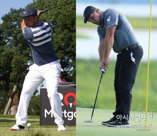 ‘헐크’ 브라이슨 디섐보는 400야드 장타에 성공했지만 그린에서 어려움을 겪고 있다.