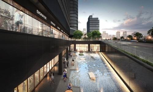 ‘원에디션 강남’ 상업시설 투시도