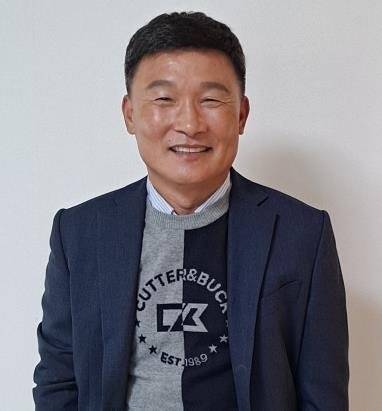 레슬링협회장 선거에서 당선됐다가 무효 처리된 기업인 조해상 후보. 
[조해상 후보 측 제공]