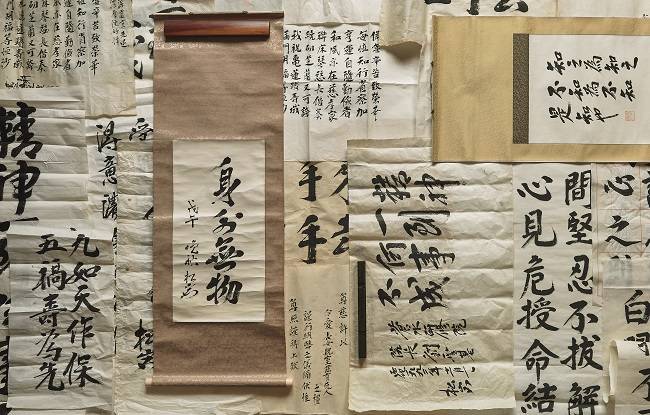 고 이회림 OCI 명예회장이 남긴 서예작품들 /사진=OCI미술관