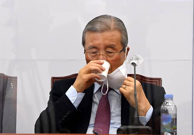 김종인 국민의힘 비상대책위원장. [연합]