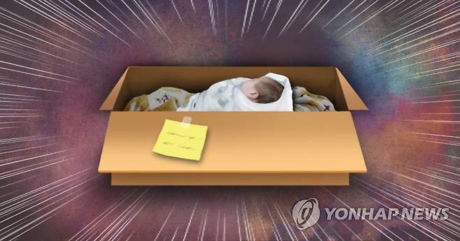 영아 유기(PG) 이 사진은 기사와 직접적인 관련이 없습니다. [제작 이태호] 사진합성, 일러스트