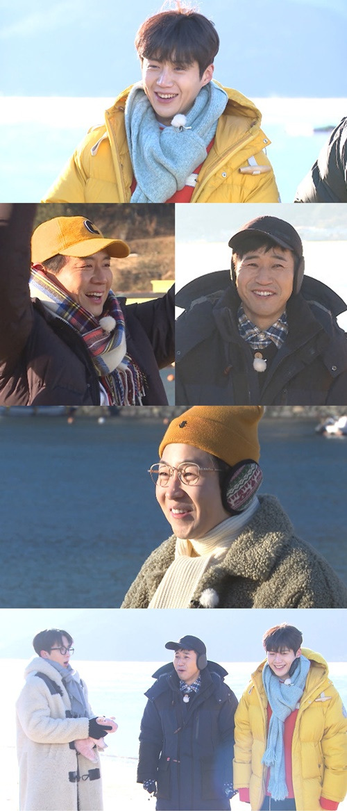 ‘1박 2일’ 멤버들이 환상적인 소원 성취 콘셉트에 감탄한다. 사진=KBS