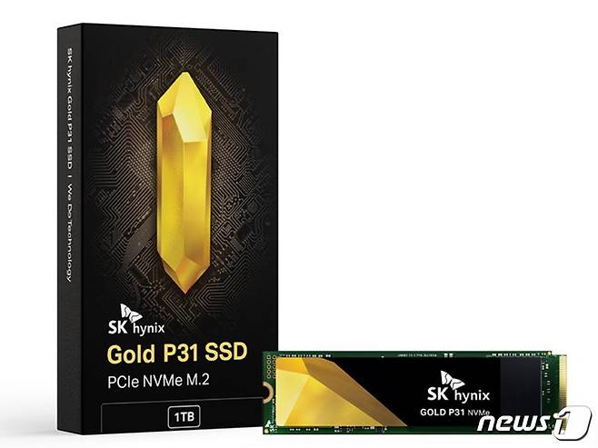 SK하이닉스 'Gold P31' SSD. (SK하이닉스 제공)© 뉴스1