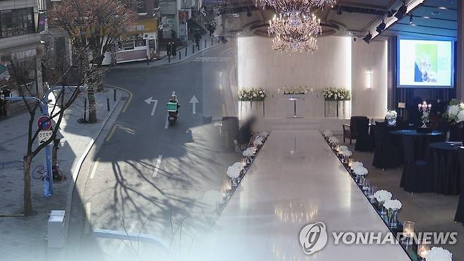 5인 이상 사적 모임 금지 (CG) [연합뉴스TV 제공]