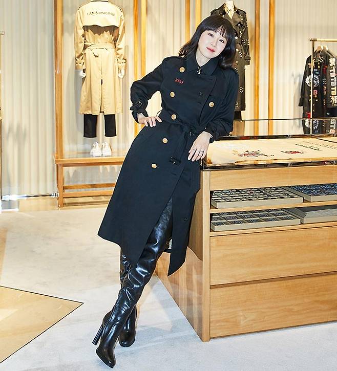 배우 공효진/사진제공=버버리(Burberry)