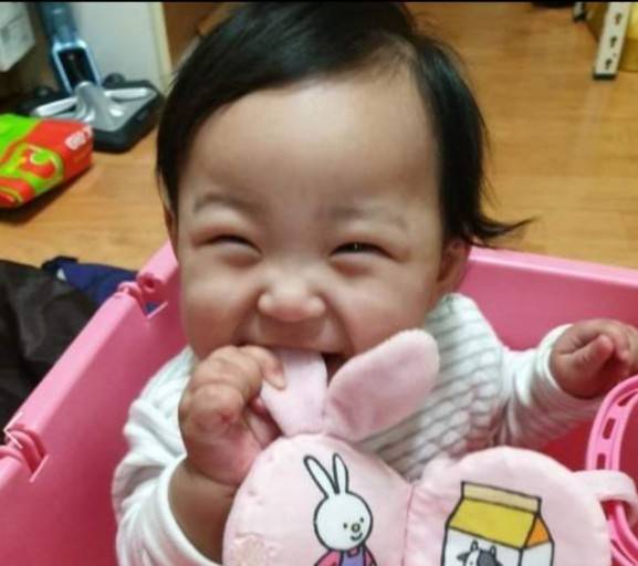 고(故) 정인이의 생전 모습. [SBS 방송화면 캡처]