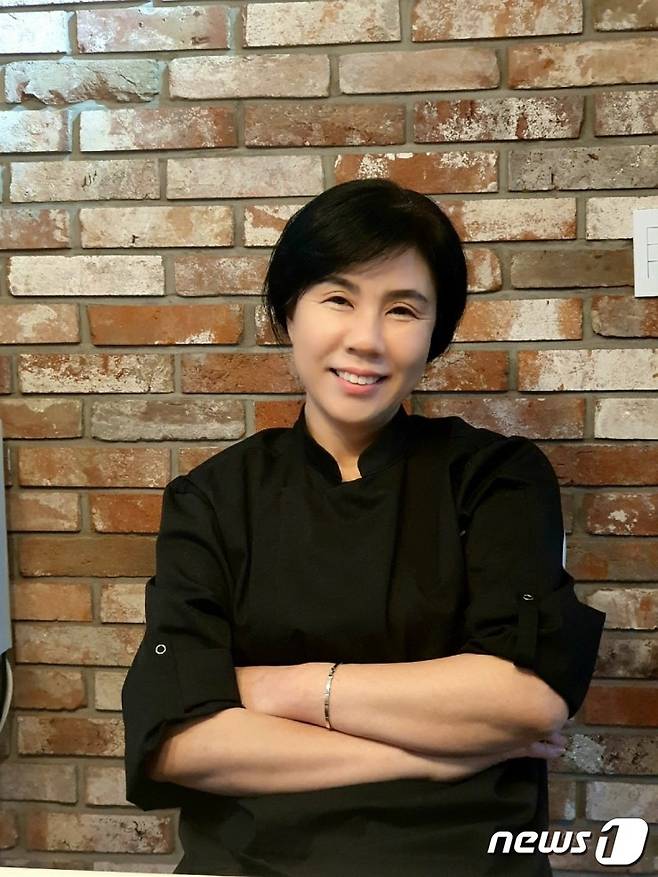 이번 콩의날 체험행사를 기획한 박지은 두부요리 명인 © 뉴스1