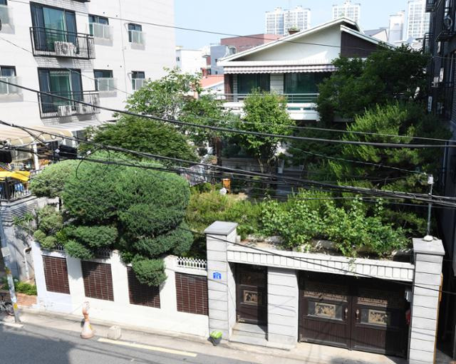 [저작권 한국일보] 서울 마포구 일본군 위안부 피해자 할머니 쉼터인 '평화의 우리집'. 배우한 기자