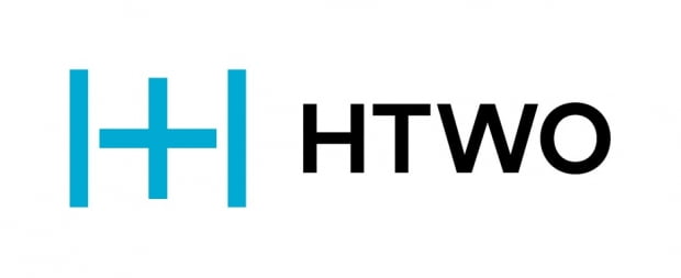현대자동차의 수소연료전지 브랜드 ‘HTWO’ 로고. 사진 = 현대차