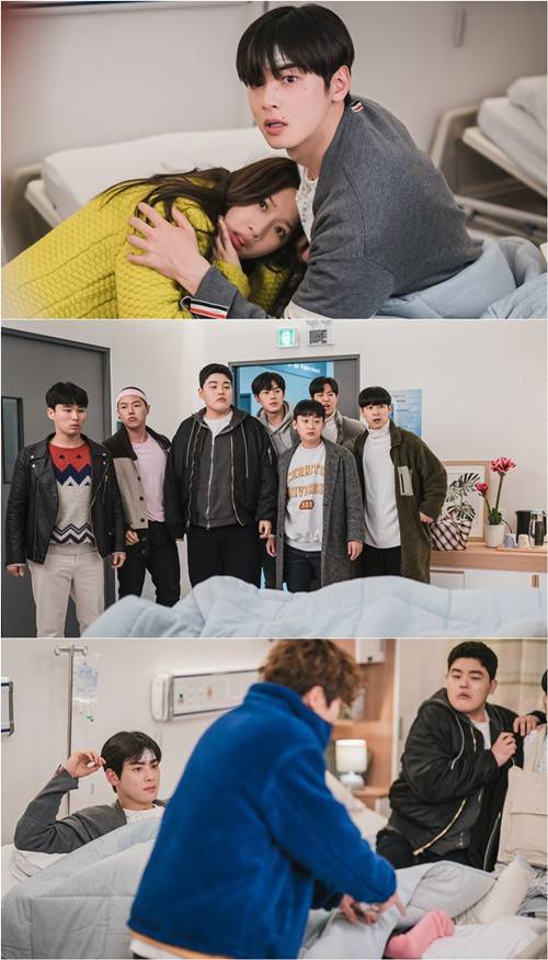 ‘여신강림’ 차은우X문가영 사진=tvN 수목드라마 ‘여신강림’