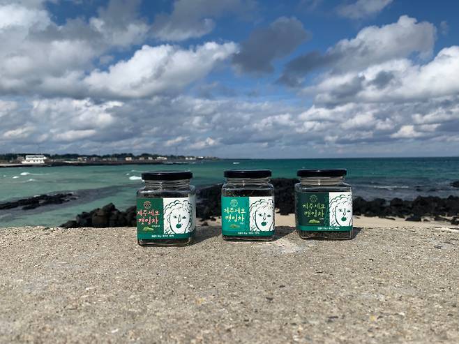 예비창업패키지 참여 기업 ‘제주세요’의 깻잎차 제품 이미지. 제주창조경제혁신센터 제공